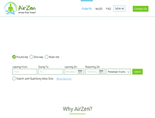Tablet Screenshot of airzen.com